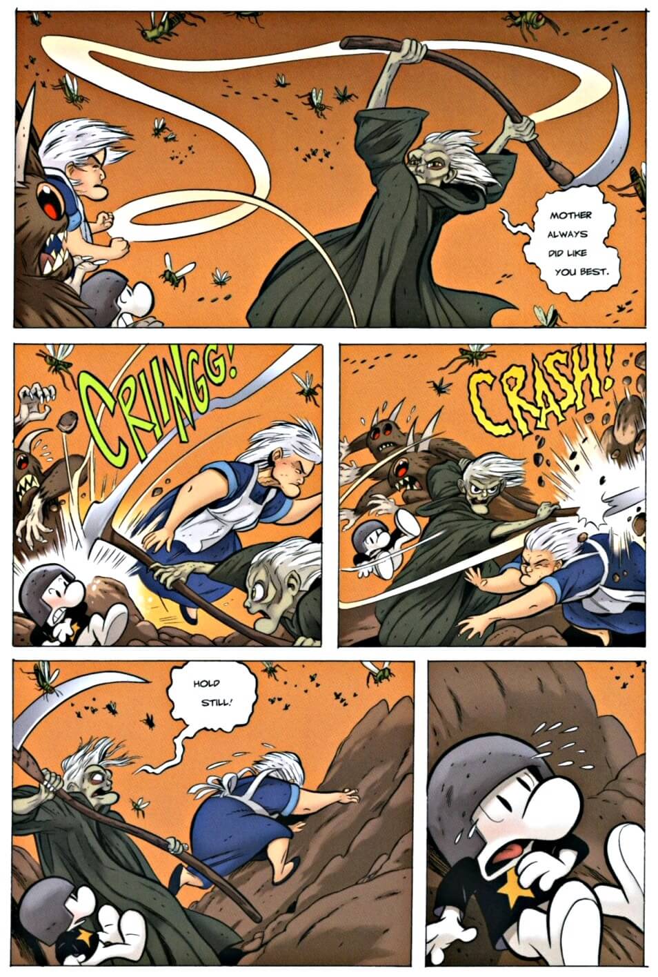 page 144 chapter 5 of bone 9 crown of horns graphic novel