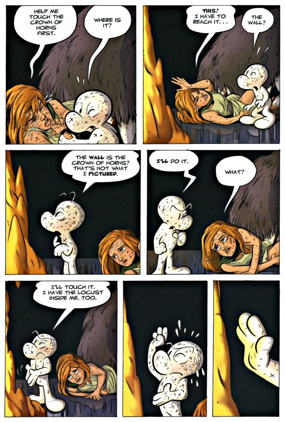 page 147 chapter 5 of bone 9 crown of horns graphic novel