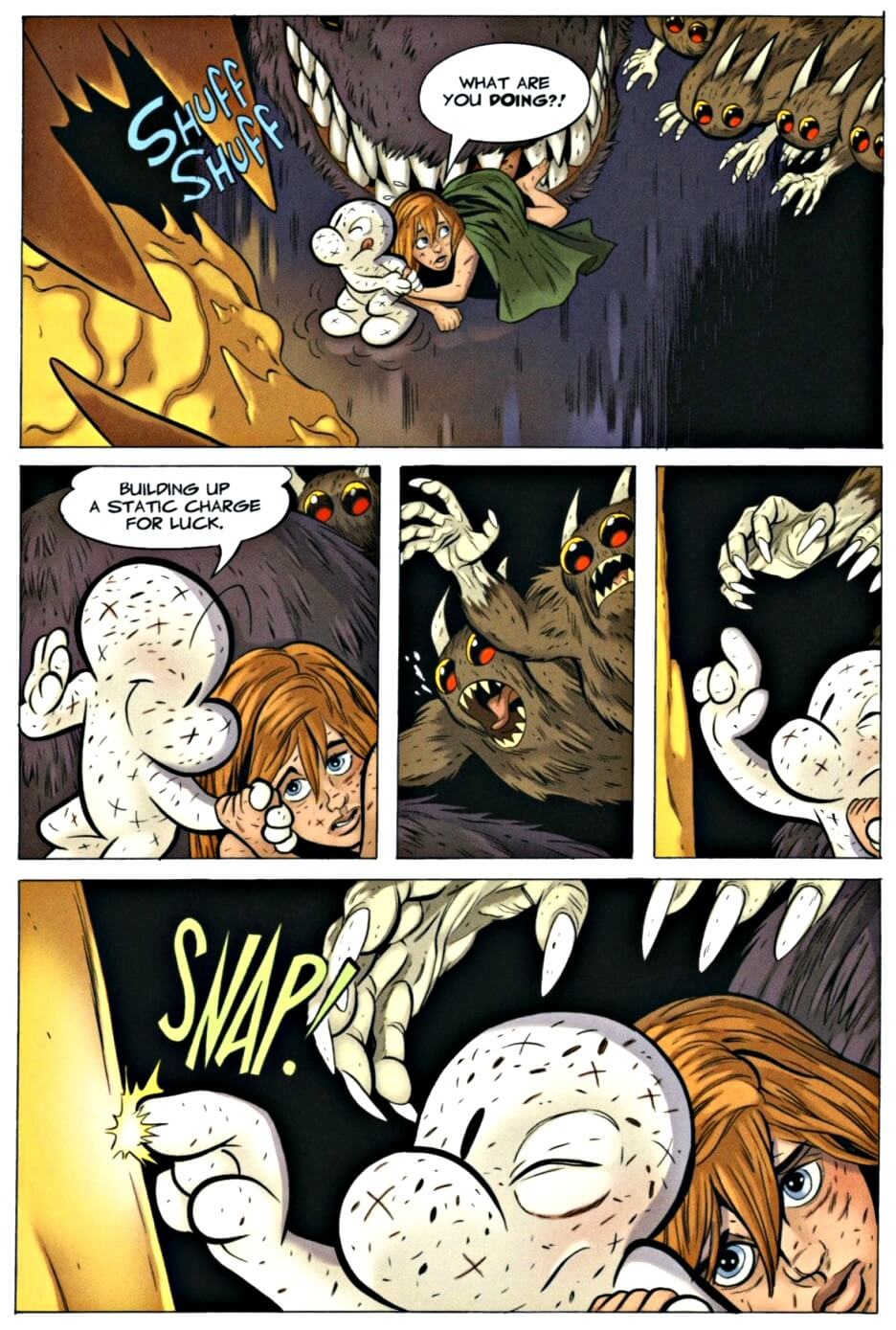 page 153 chapter 5 of bone 9 crown of horns graphic novel