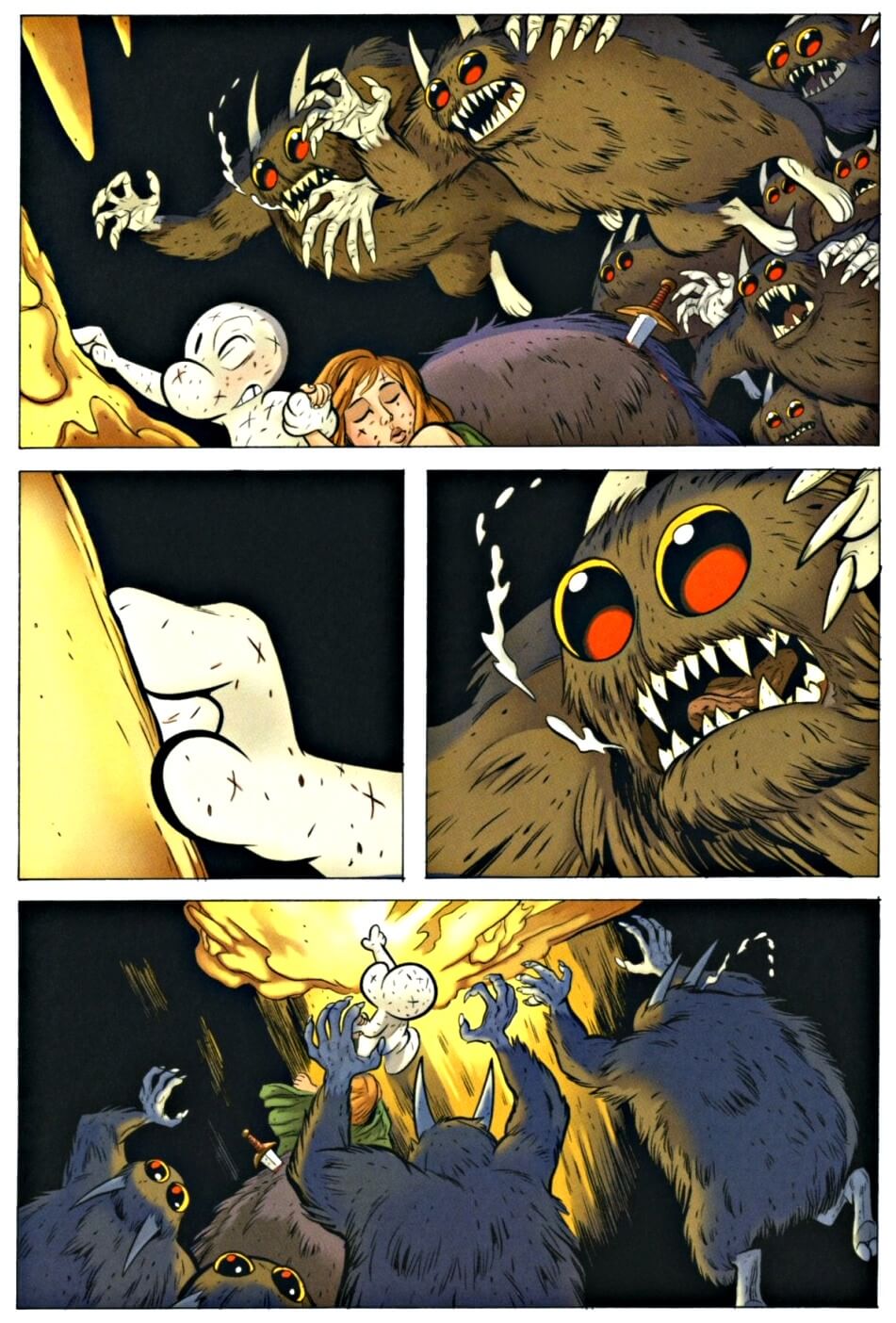 page 155 chapter 5 of bone 9 crown of horns graphic novel