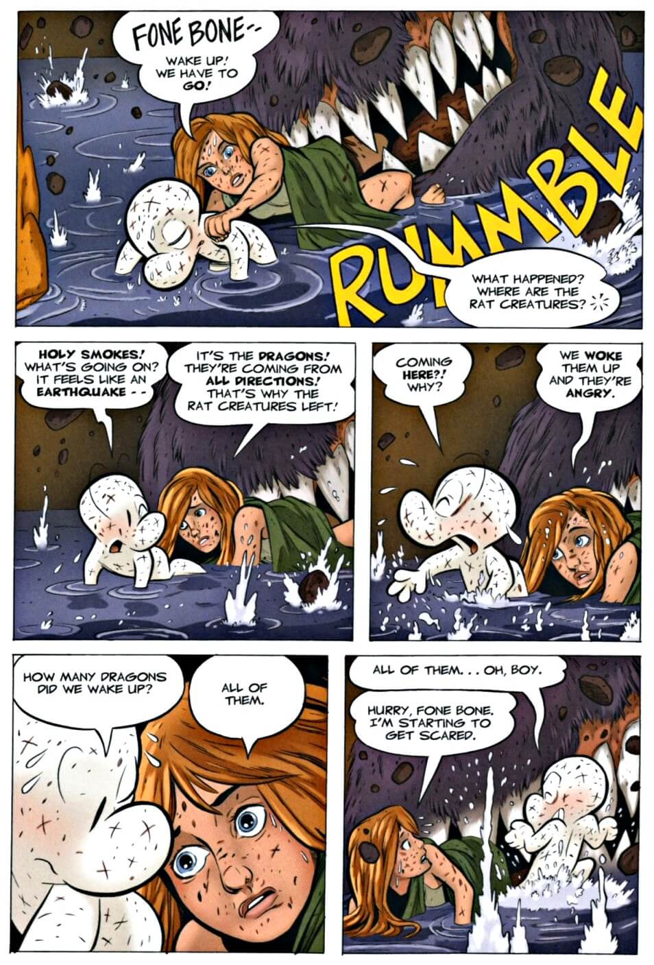 page 162 chapter 5 of bone 9 crown of horns graphic novel