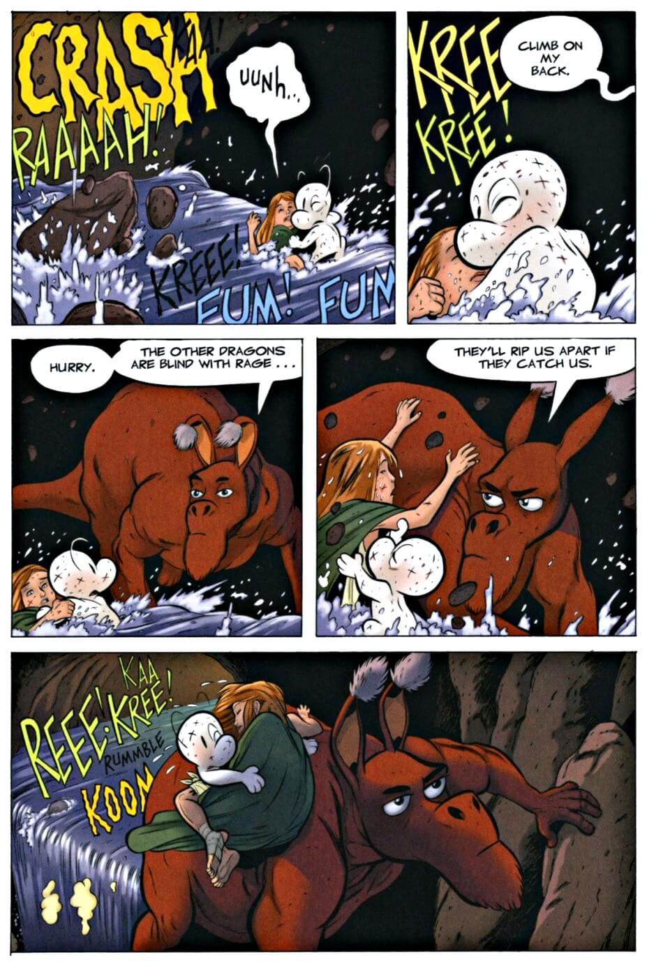page 165 chapter 5 of bone 9 crown of horns graphic novel