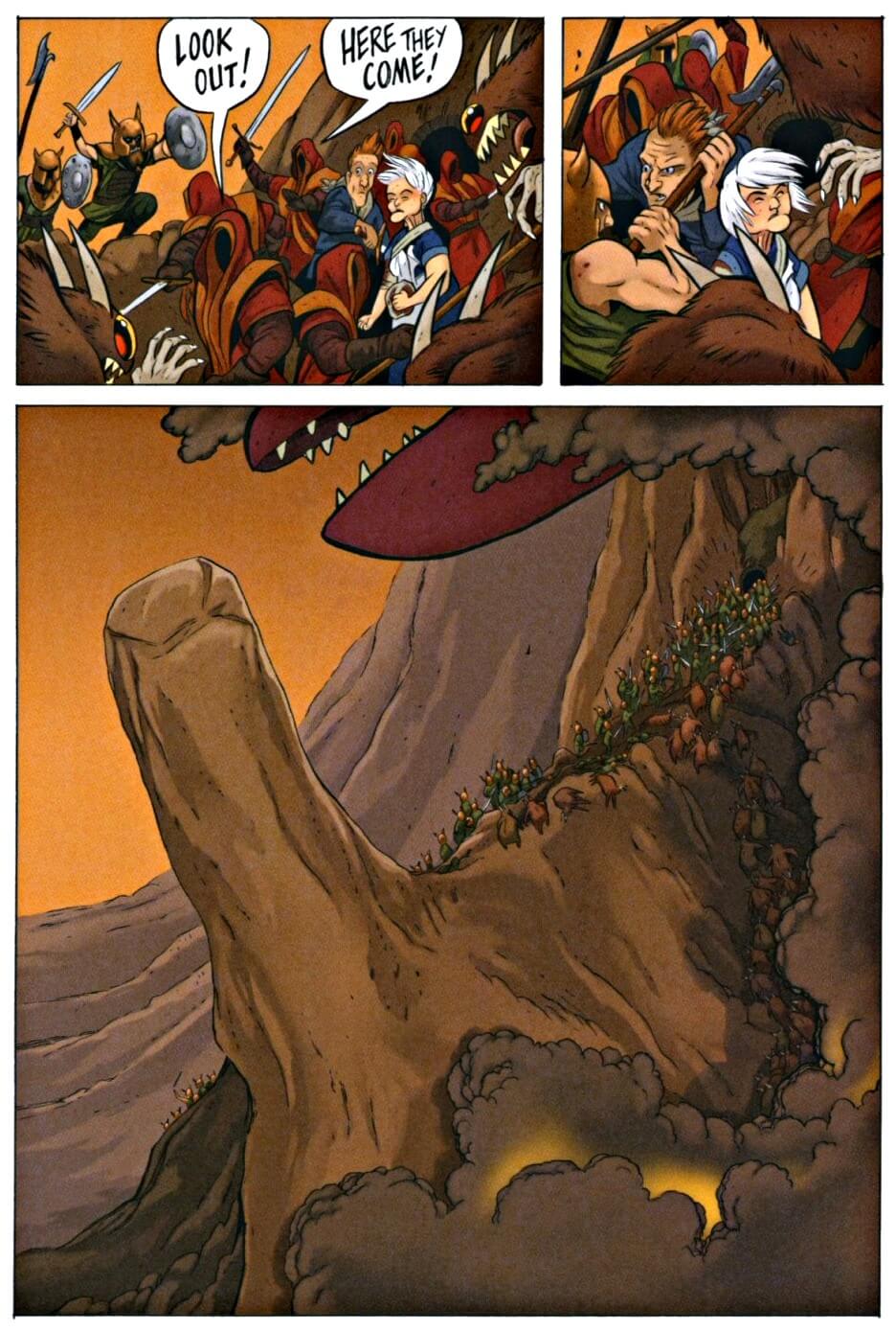 page 171 chapter 6 of bone 9 crown of horns graphic novel