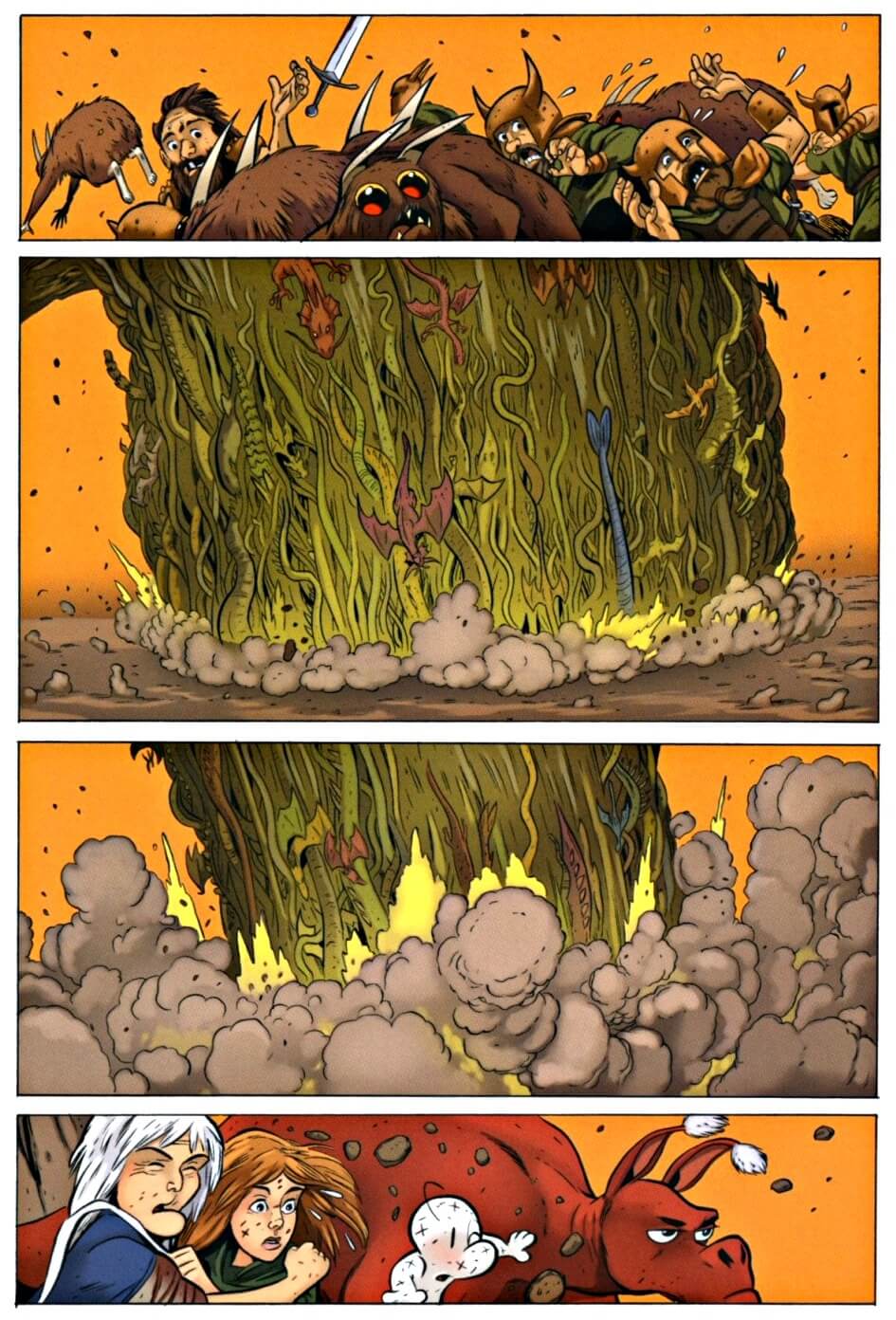 page 177 chapter 6 of bone 9 crown of horns graphic novel