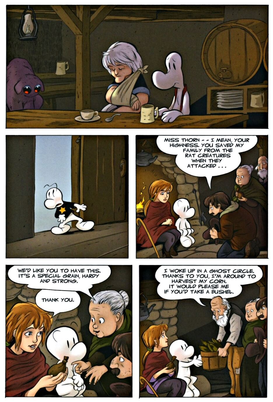 page 193 chapter 6 of bone 9 crown of horns graphic novel