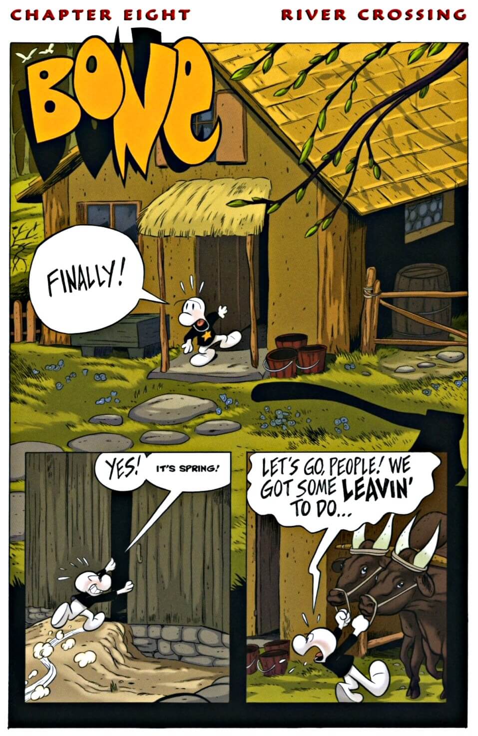 page 201 chapter 8 of bone 9 crown of horns graphic novel