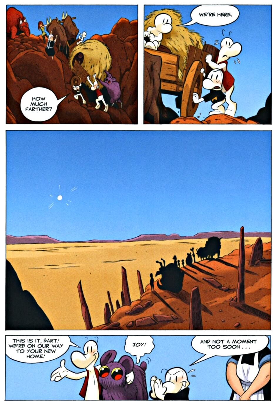 page 207 chapter 8 of bone 9 crown of horns graphic novel