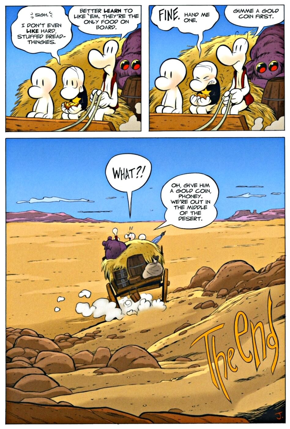 page 212 chapter 8 of bone 9 crown of horns graphic novel