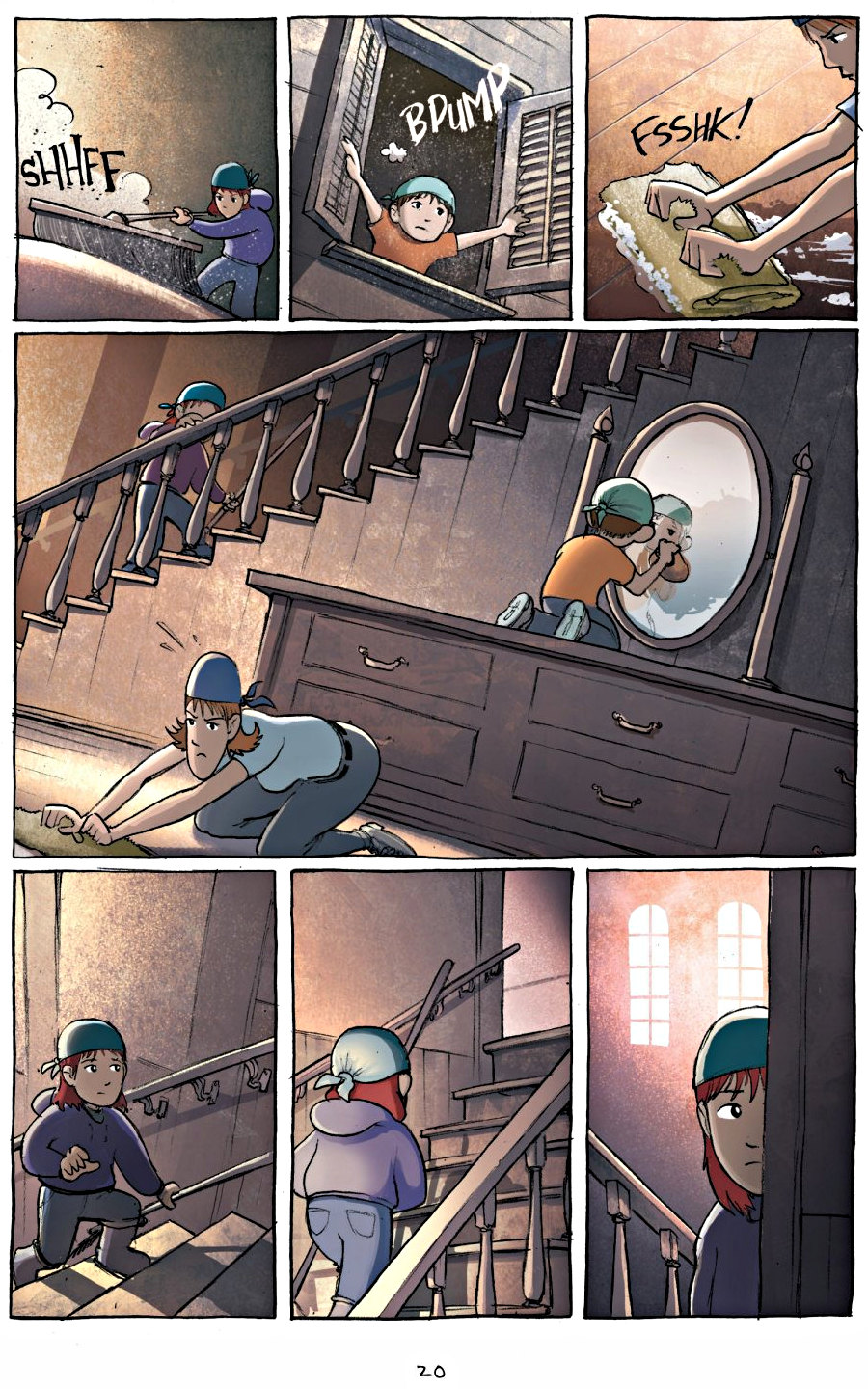 page 20 of amulet 1 stonekeeper graphic novel by kazu kibuishi - read online