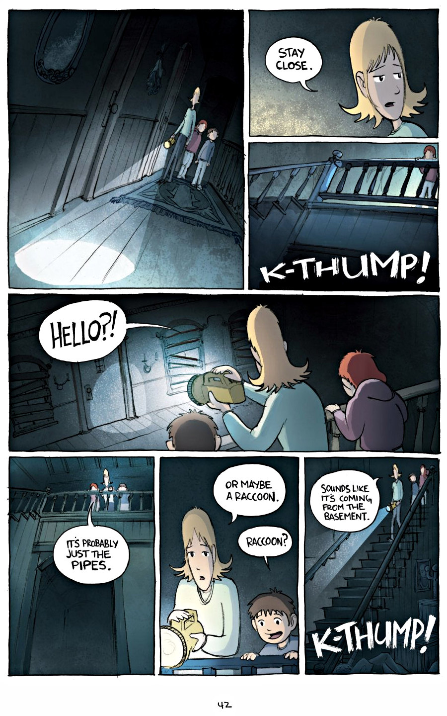 page 42 of amulet 1 stonekeeper graphic novel by kazu kibuishi - read online