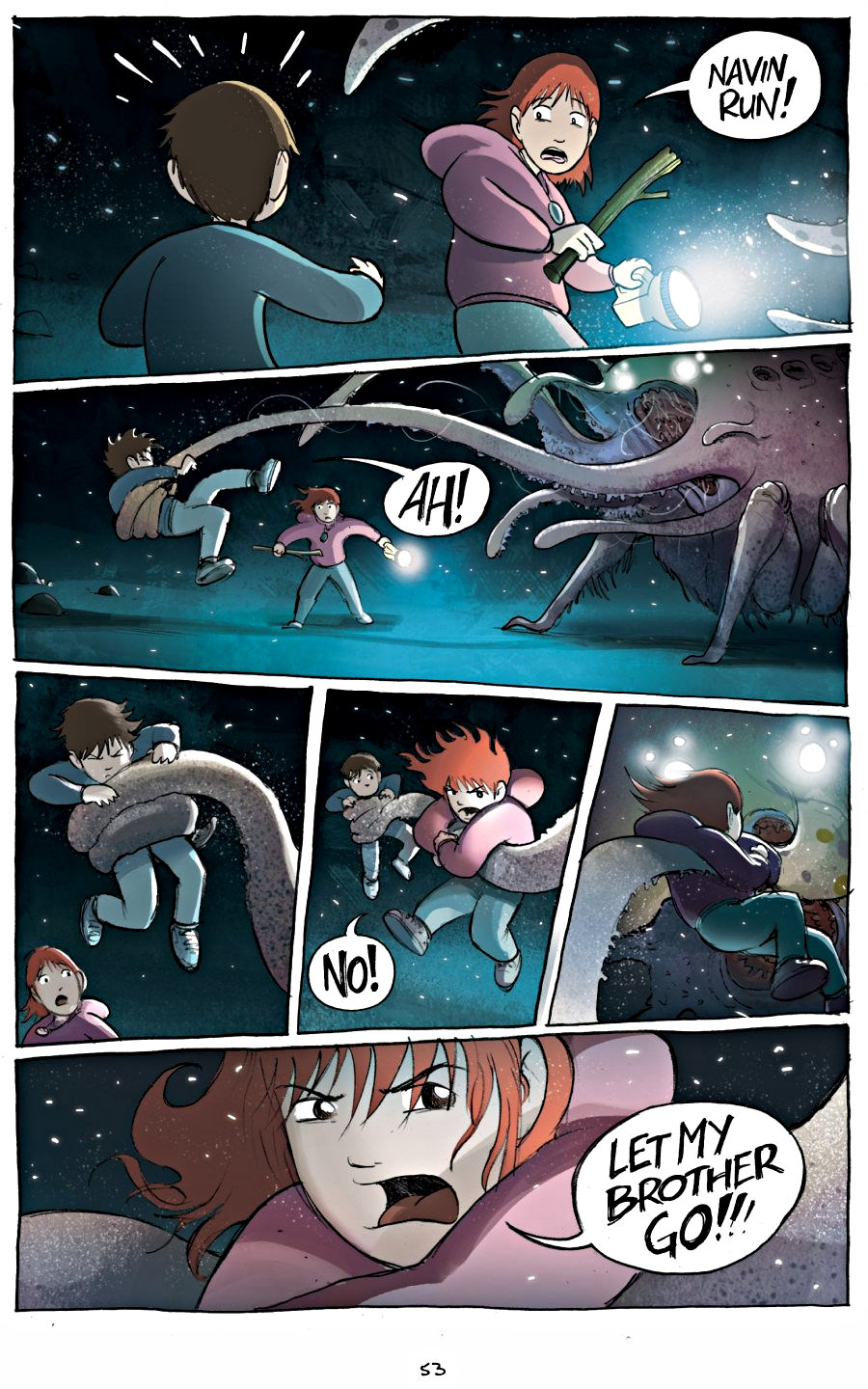 page 53 of amulet 1 stonekeeper graphic novel by kazu kibuishi - read online