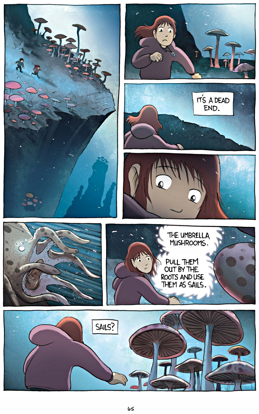page 65 of amulet 1 stonekeeper graphic novel by kazu kibuishi - read online