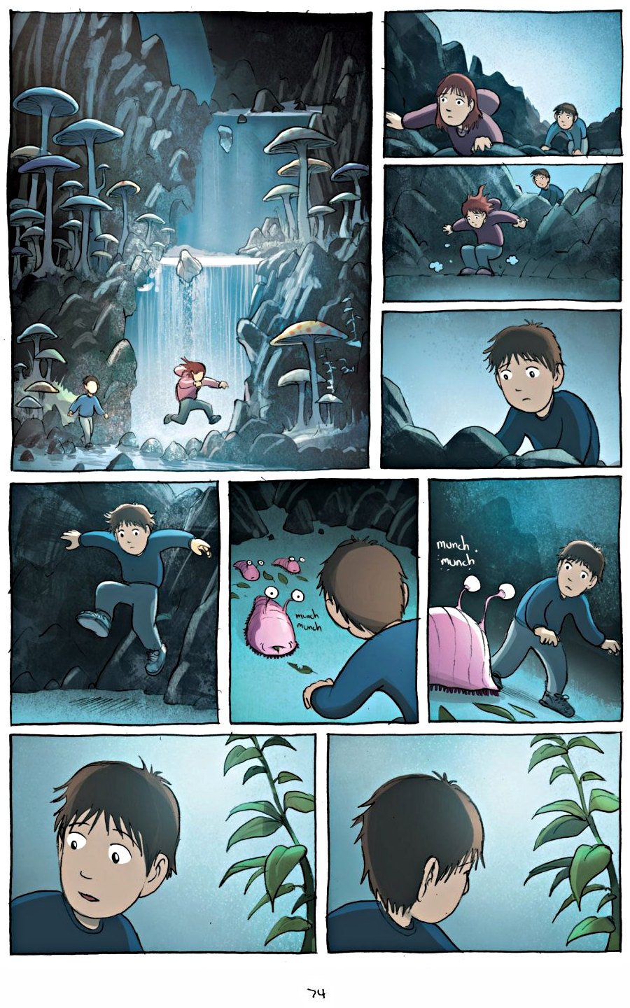 page 74 of amulet 1 stonekeeper graphic novel by kazu kibuishi - read online