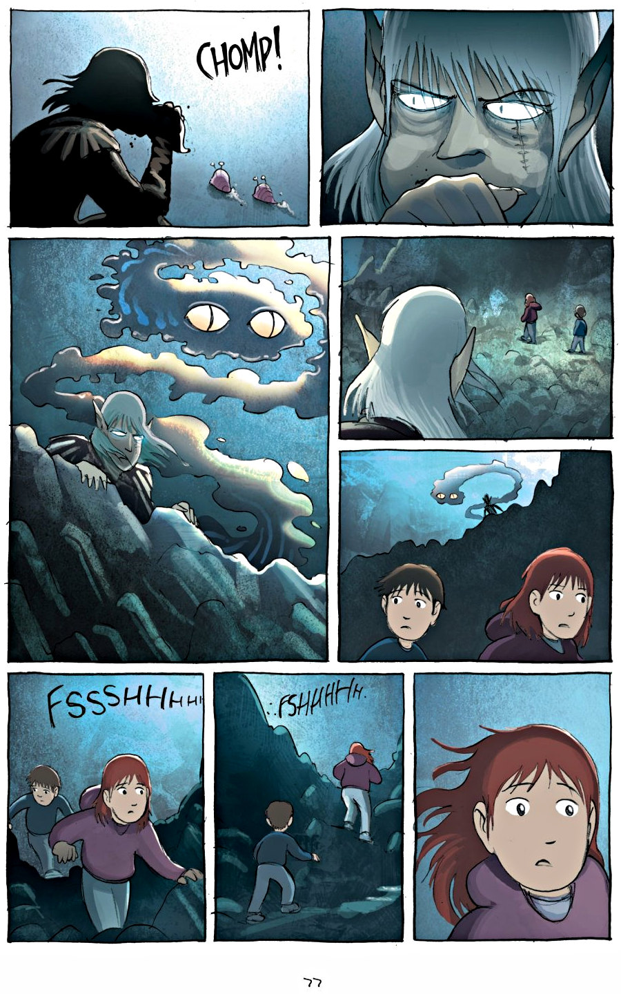 page 77 of amulet 1 stonekeeper graphic novel by kazu kibuishi - read online