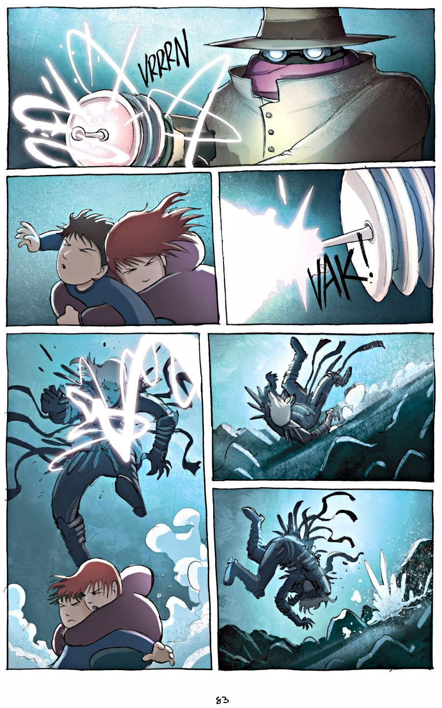 page 83 of amulet 1 stonekeeper graphic novel by kazu kibuishi - read online