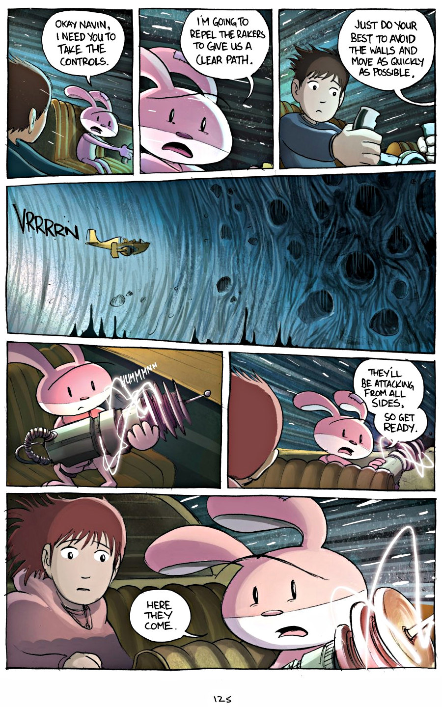 page 125 of amulet 1 stonekeeper graphic novel by kazu kibuishi - read online
