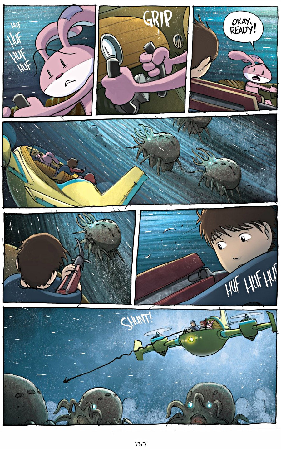 page 137 of amulet 1 stonekeeper graphic novel by kazu kibuishi - read online