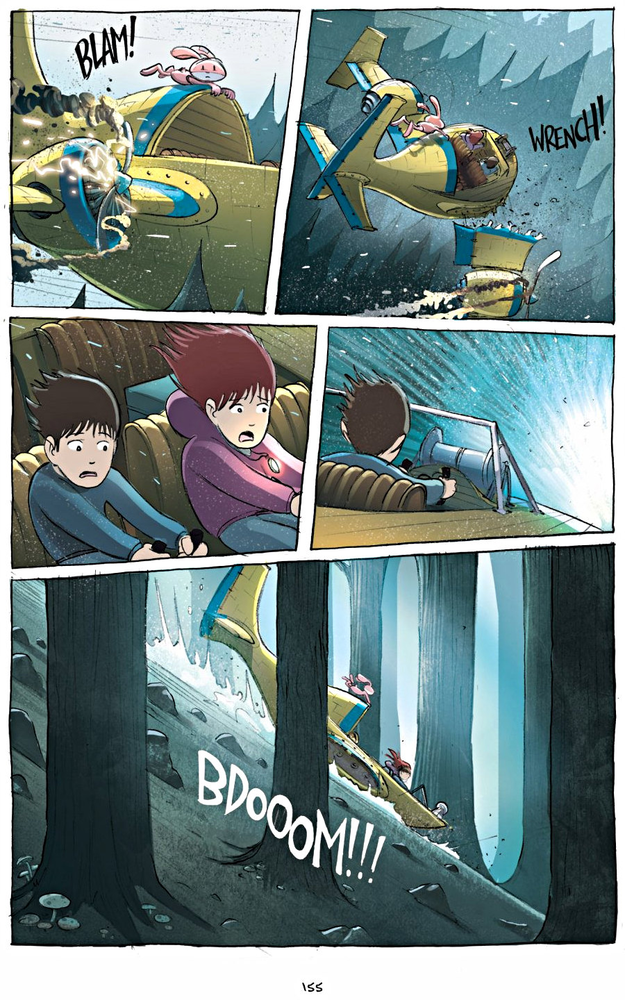 page 155 of amulet 1 stonekeeper graphic novel by kazu kibuishi - read online