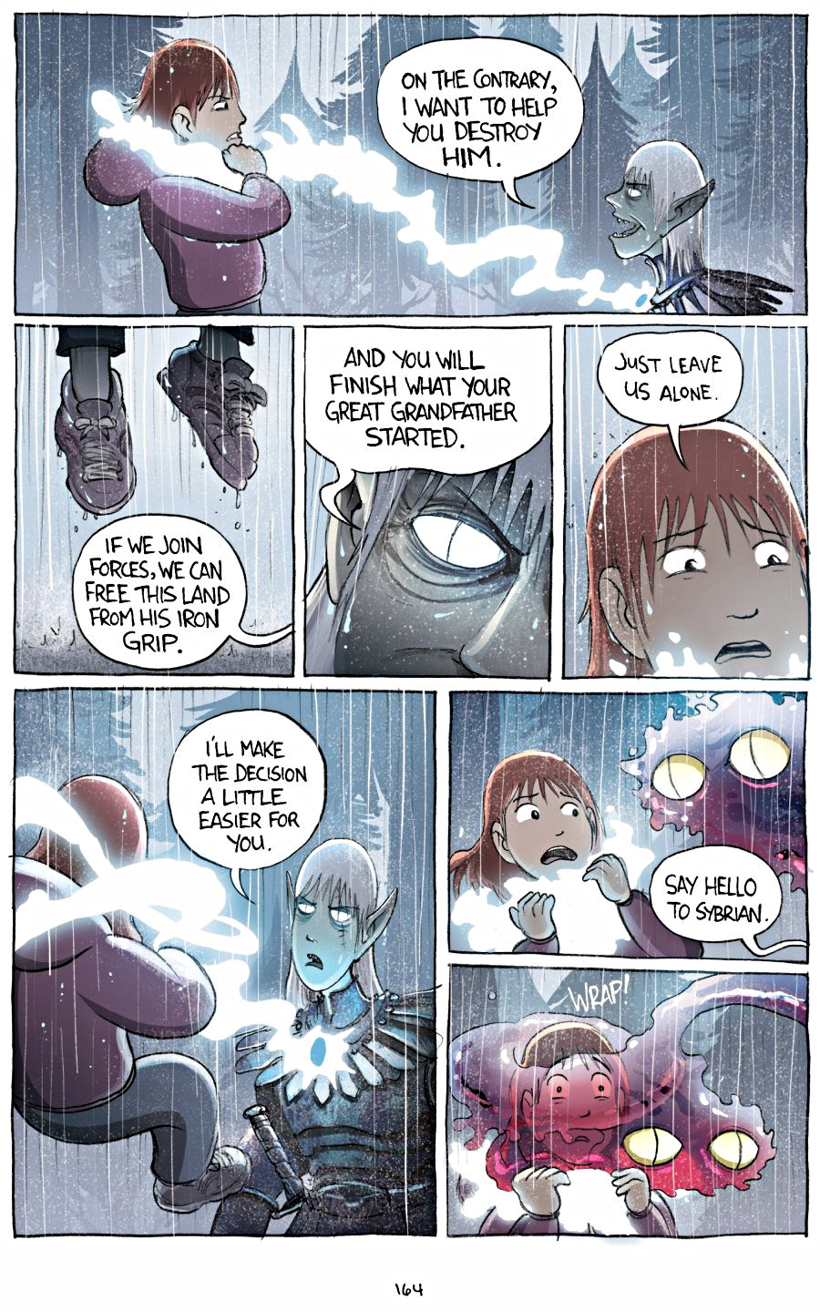 page 164 of amulet 1 stonekeeper graphic novel by kazu kibuishi - read online