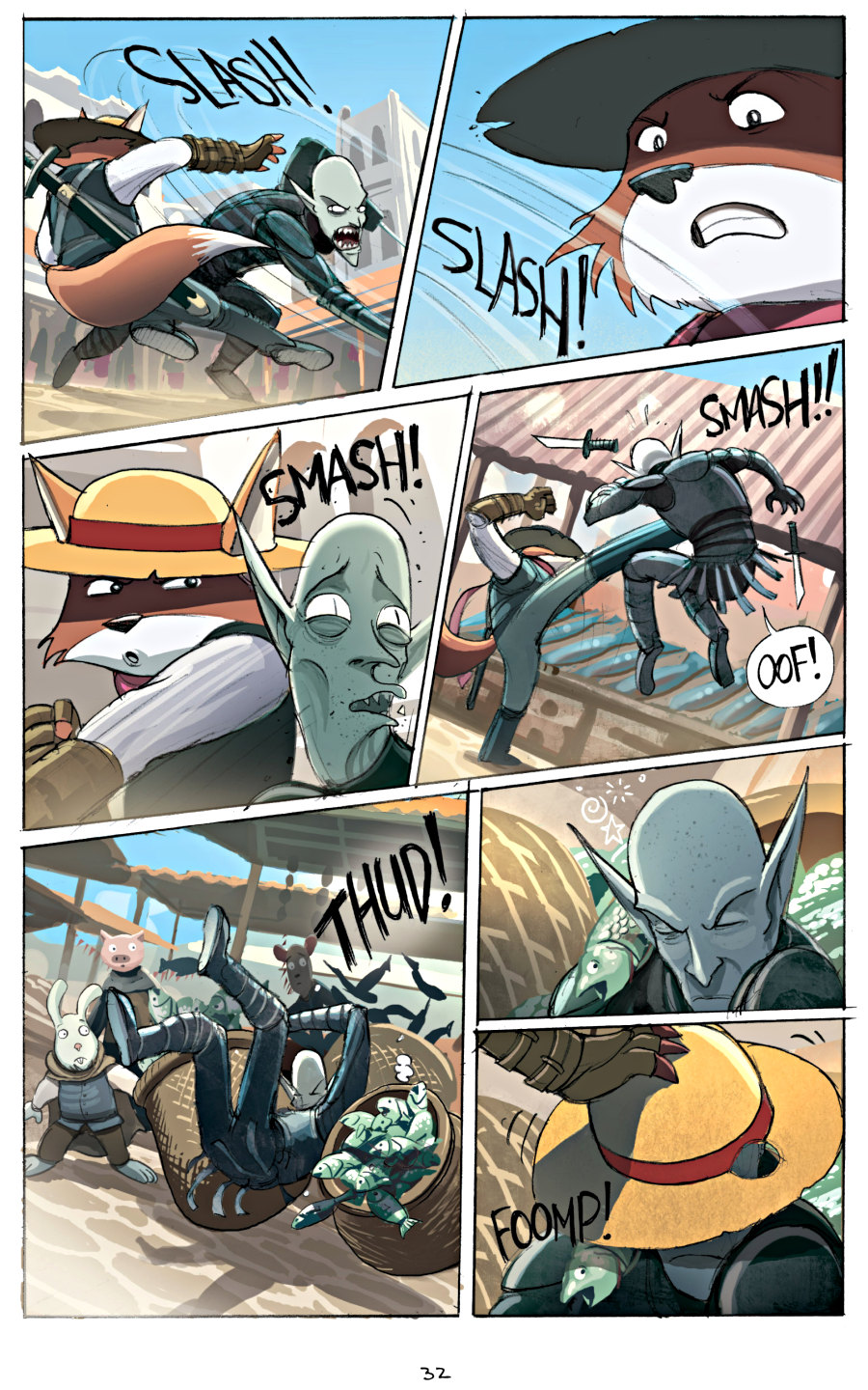page 40 of amulet 2 stonekeeper's curse graphic novel by kazu kibuishi
