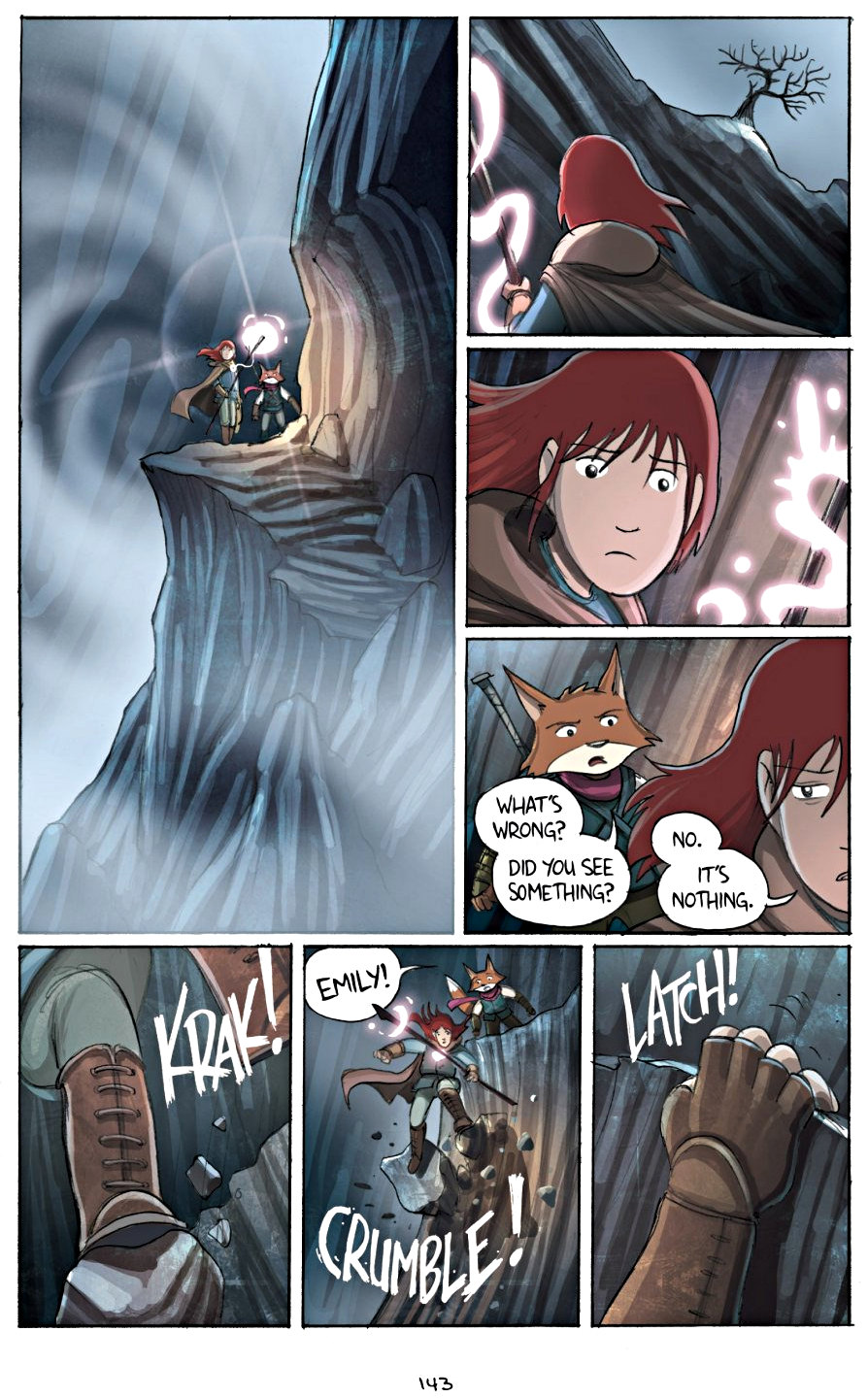 page 143 of amulet 2 stonekeeper's curse graphic novel by kazu kibuishi
