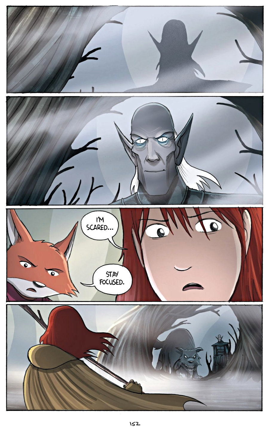 page 152 of amulet 2 stonekeeper's curse graphic novel by kazu kibuishi
