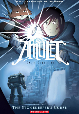 cover of amulet 2 stonekeeper's curse graphic novel by kazu kibuishi