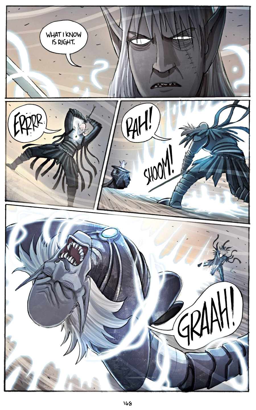 page 168 of amulet 2 stonekeeper's curse graphic novel by kazu kibuishi