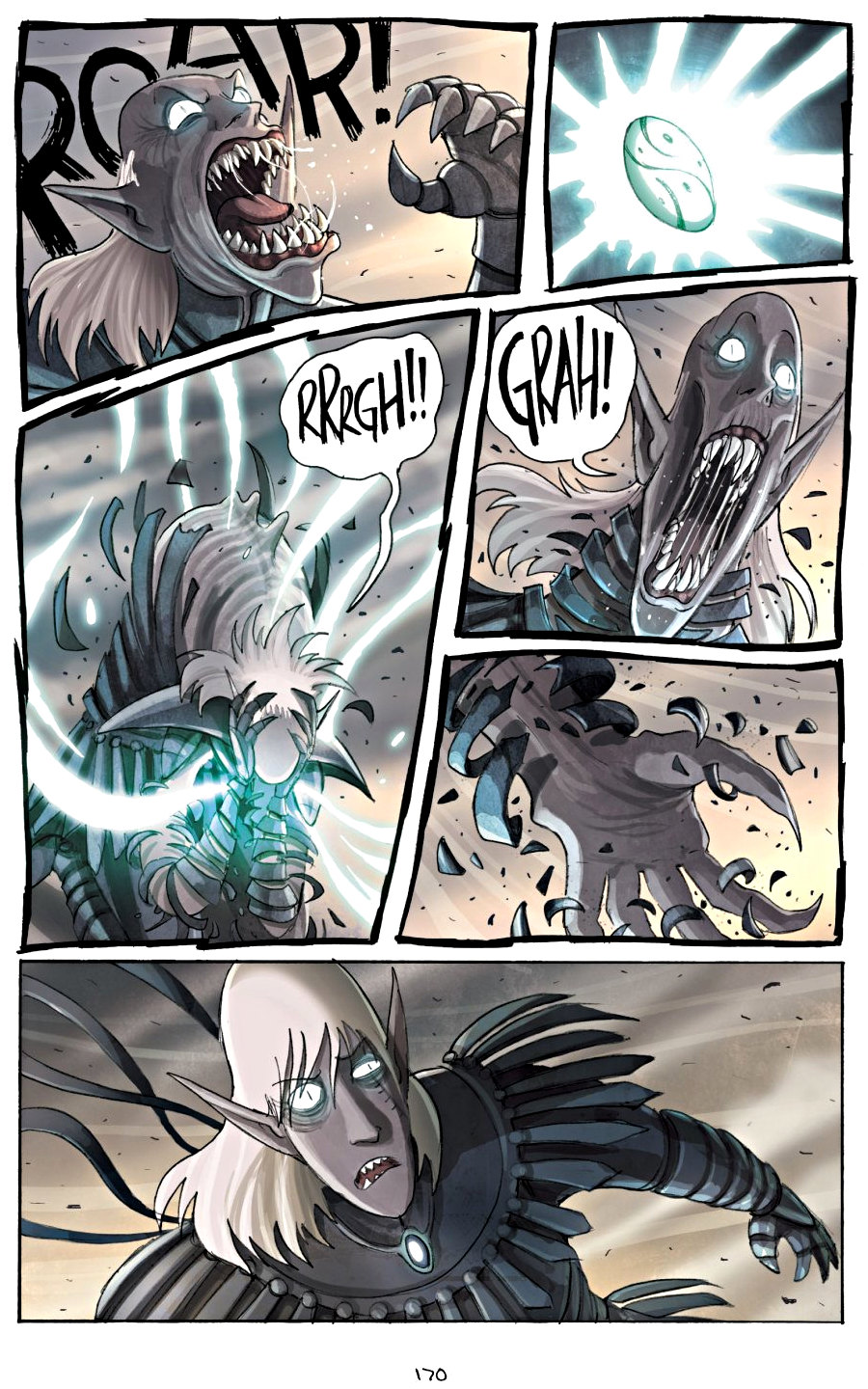 page 170 of amulet 2 stonekeeper's curse graphic novel by kazu kibuishi