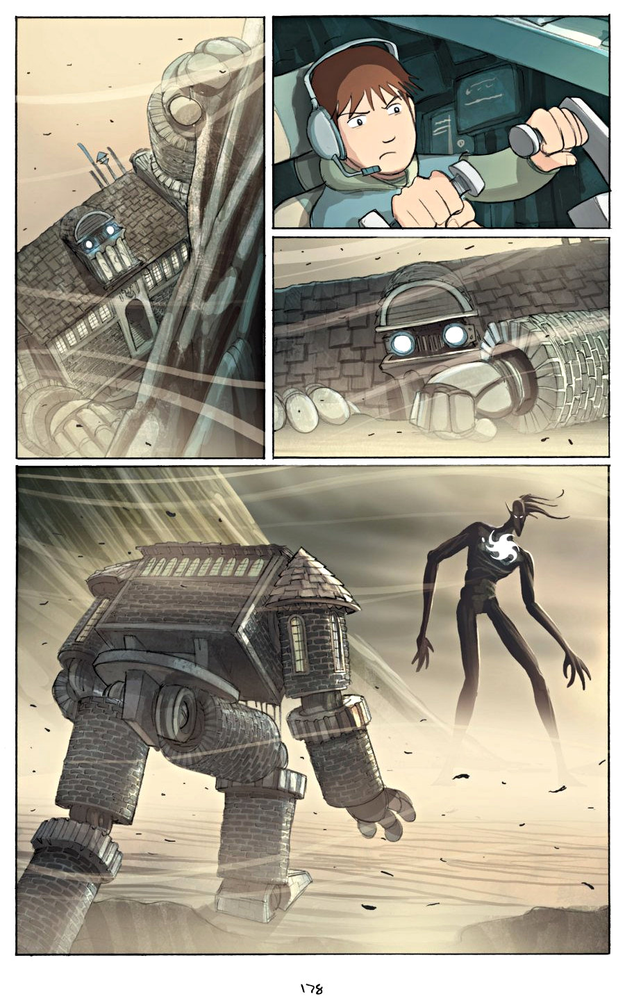 page 178 of amulet 2 stonekeeper's curse graphic novel by kazu kibuishi