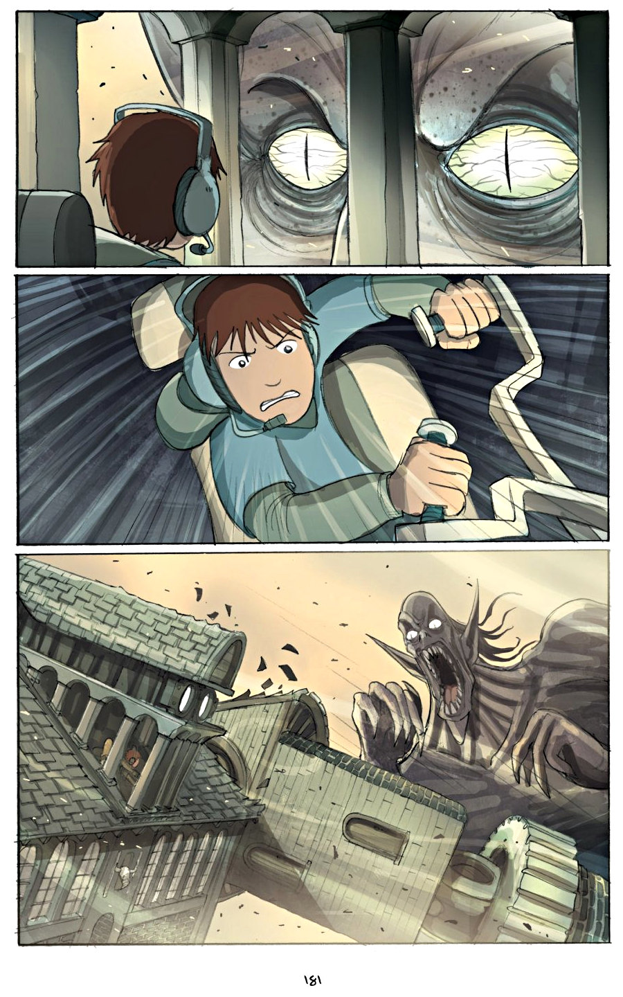 page 181 of amulet 2 stonekeeper's curse graphic novel by kazu kibuishi