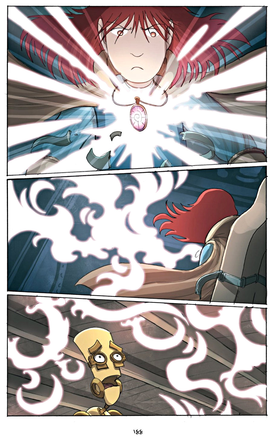 page 188 of amulet 2 stonekeeper's curse graphic novel by kazu kibuishi