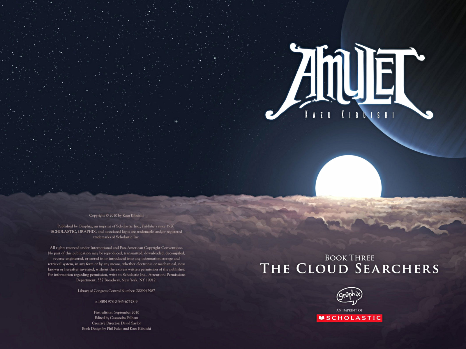 page i of amulet 3 cloud searchers graphic novel by kazu kibuishi