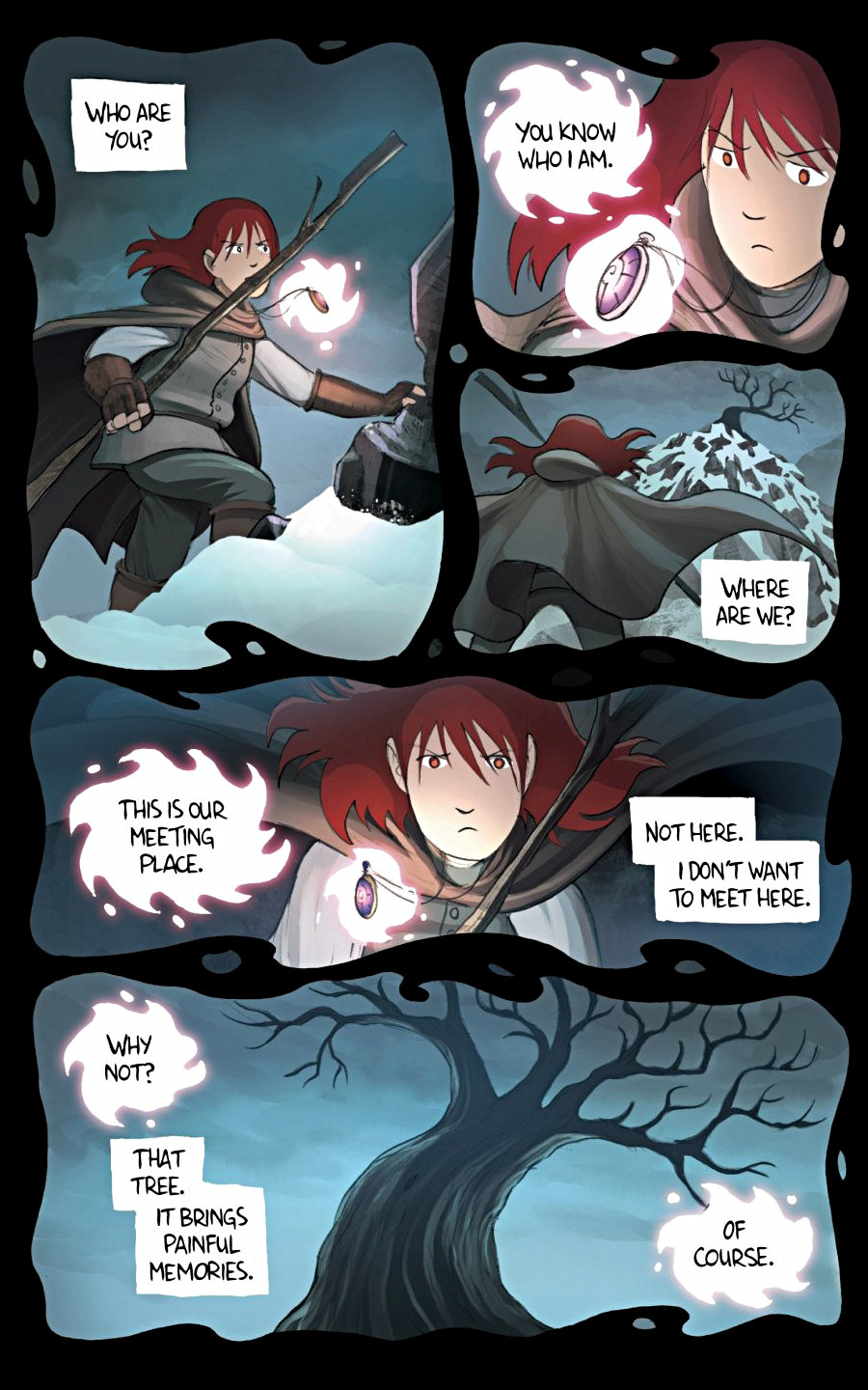 page 76 of amulet 3 cloud searchers graphic novel by kazu kibuishi