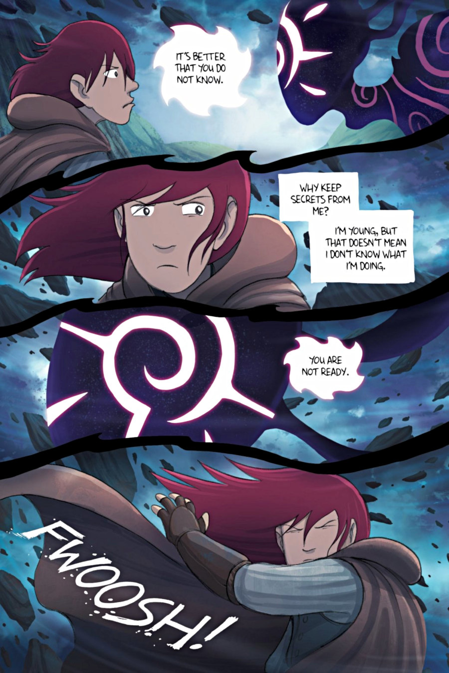 page 9 of amulet 4 last council graphic novel by kazu kibuishi
