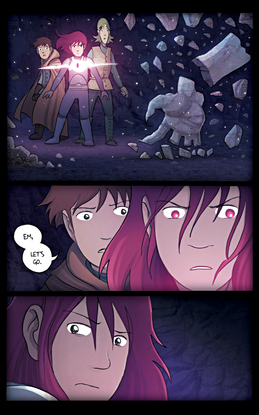 page 196 of amulet 4 last council graphic novel by kazu kibuishi