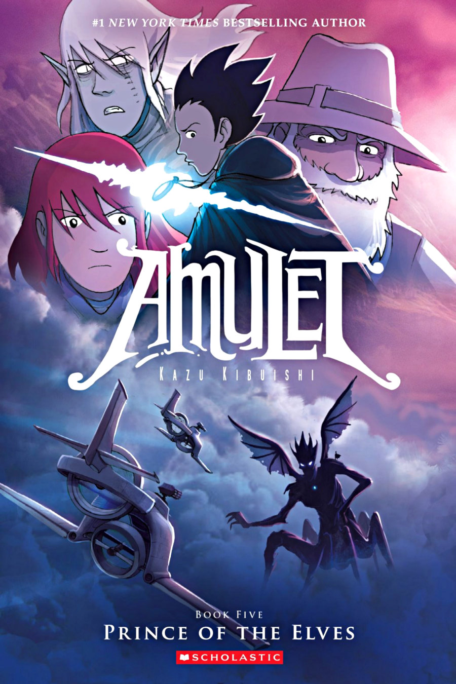 cover page of amulet 5 prince of the elves graphic novel