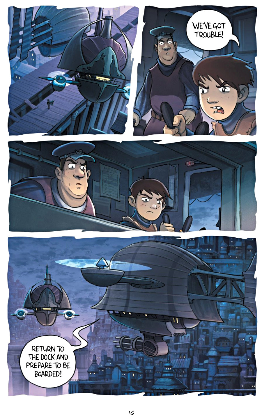 page 15 of amulet 5 prince of the elves graphic novel