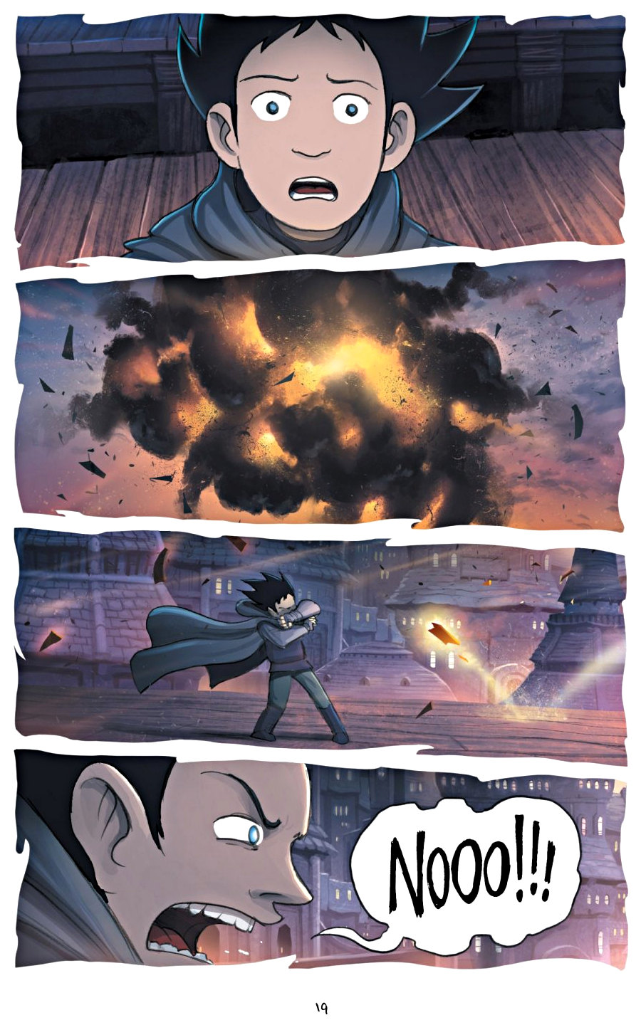 page 19 of amulet 5 prince of the elves graphic novel