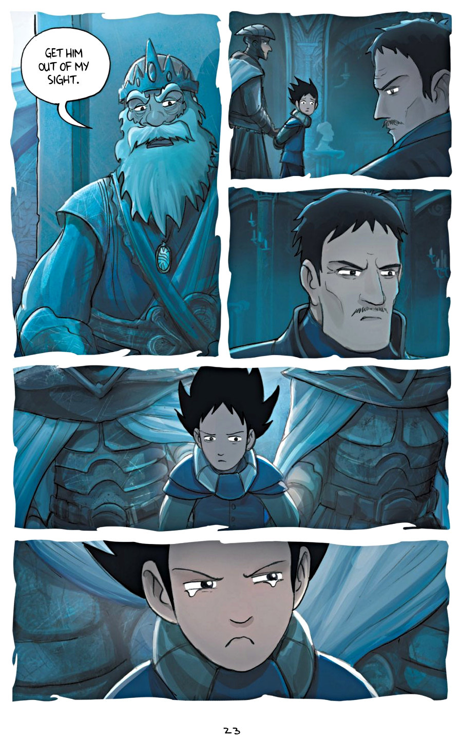 page 23 of amulet 5 prince of the elves graphic novel
