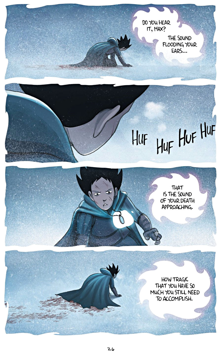 page 26 of amulet 5 prince of the elves graphic novel