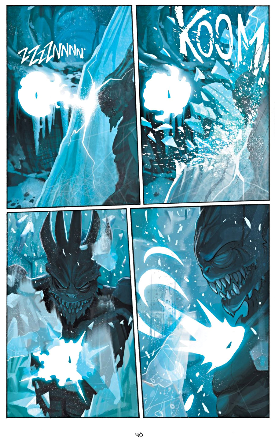 page 40 of amulet 5 prince of the elves graphic novel