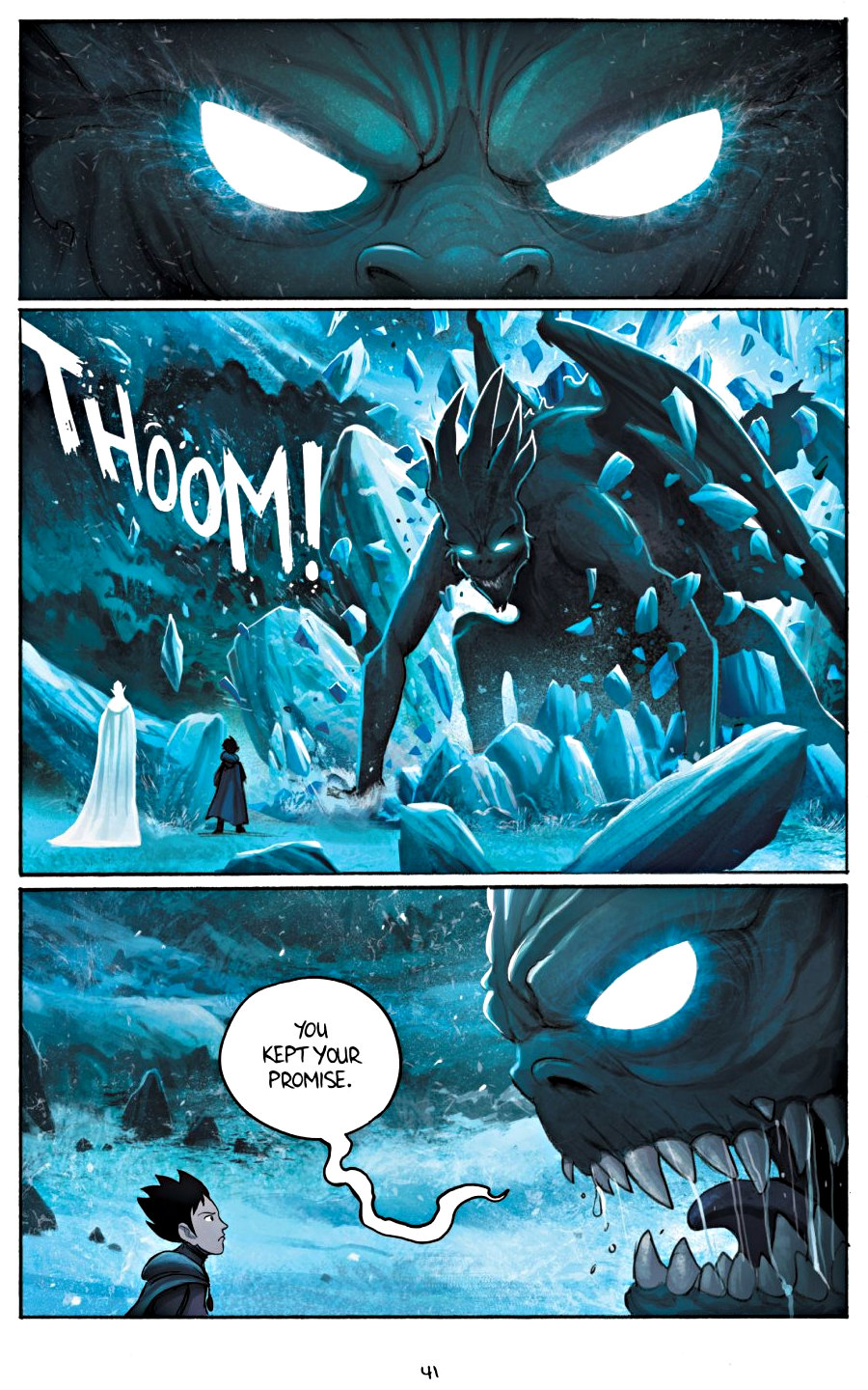page 41 of amulet 5 prince of the elves graphic novel