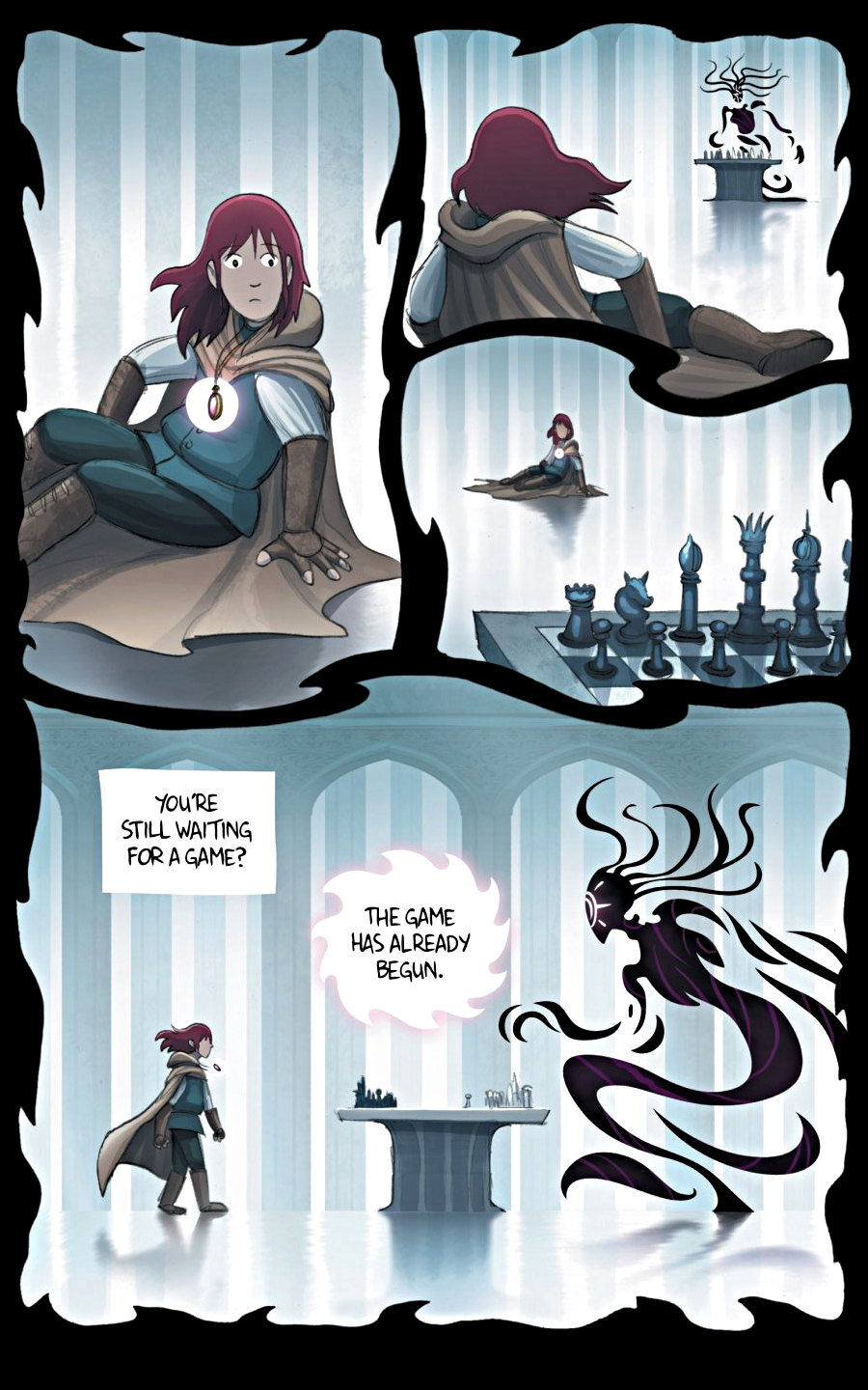 page 87 of amulet 5 prince of the elves graphic novel