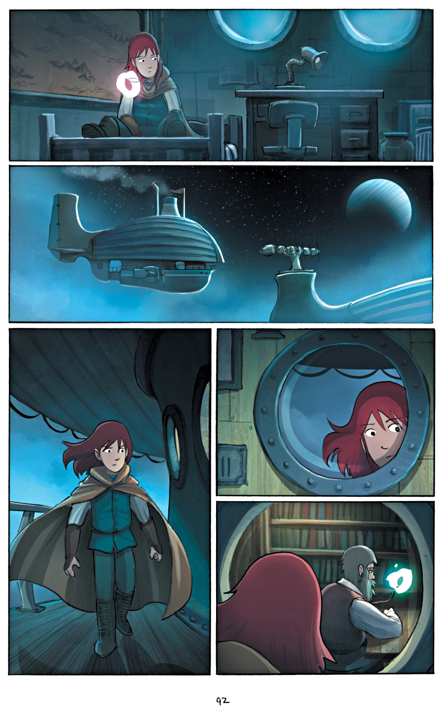 page 92 of amulet 5 prince of the elves graphic novel