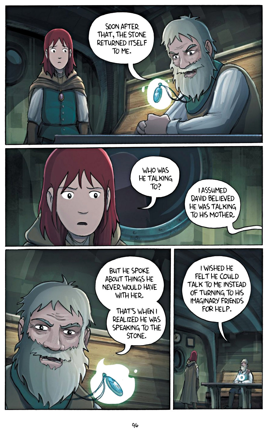 page 96 of amulet 5 prince of the elves graphic novel