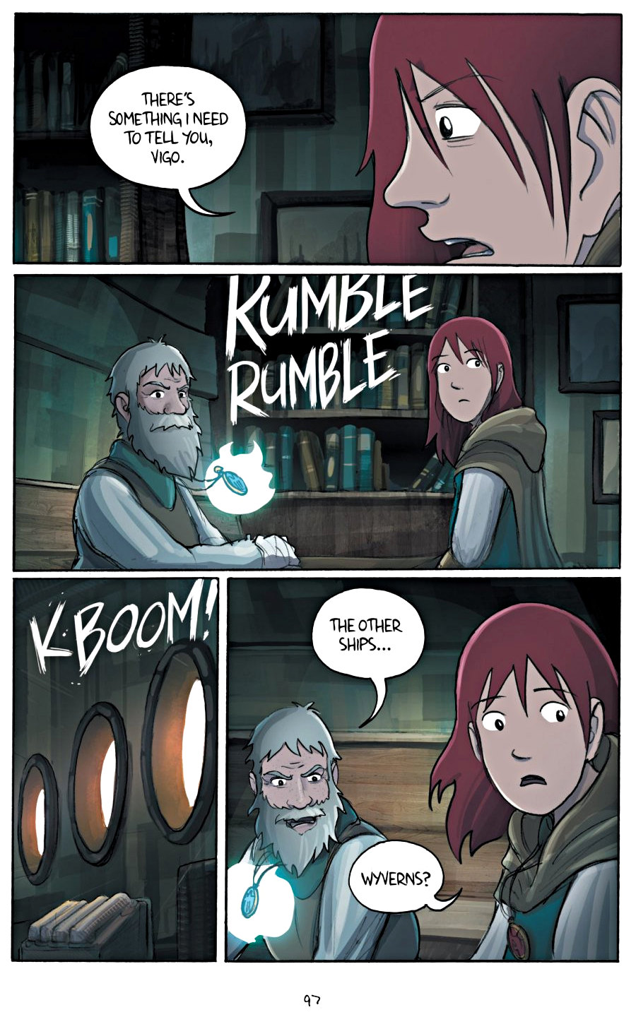 page 97 of amulet 5 prince of the elves graphic novel