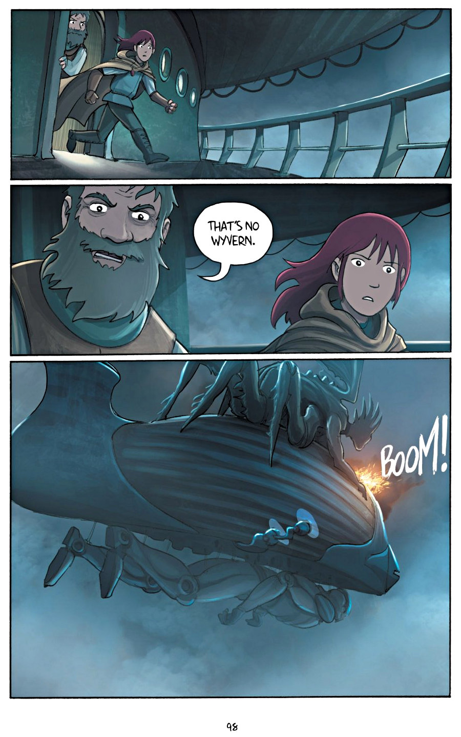 page 98 of amulet 5 prince of the elves graphic novel