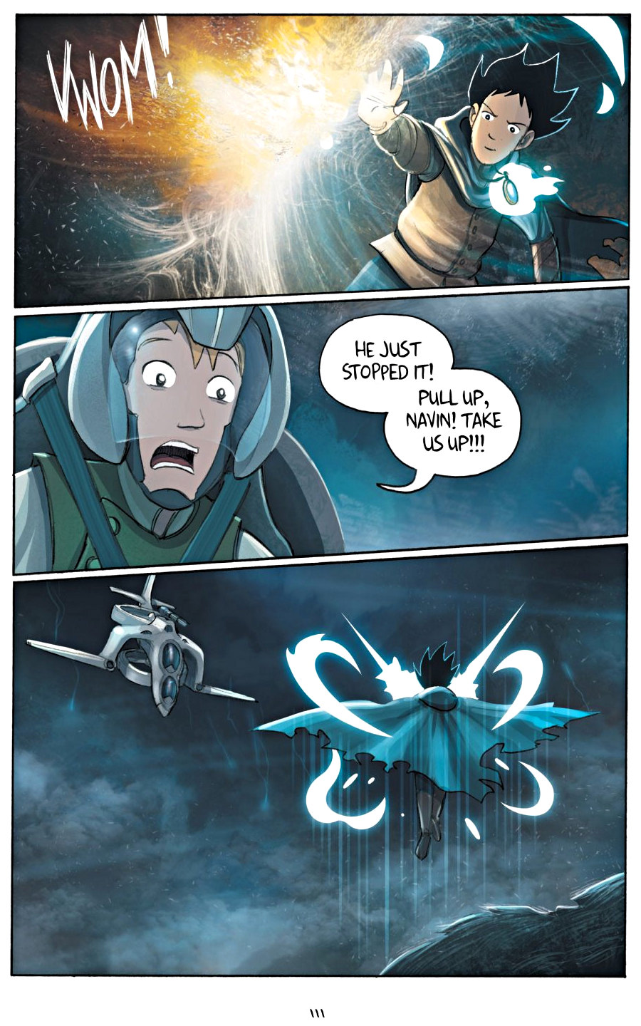 page 111 of amulet 5 prince of the elves graphic novel
