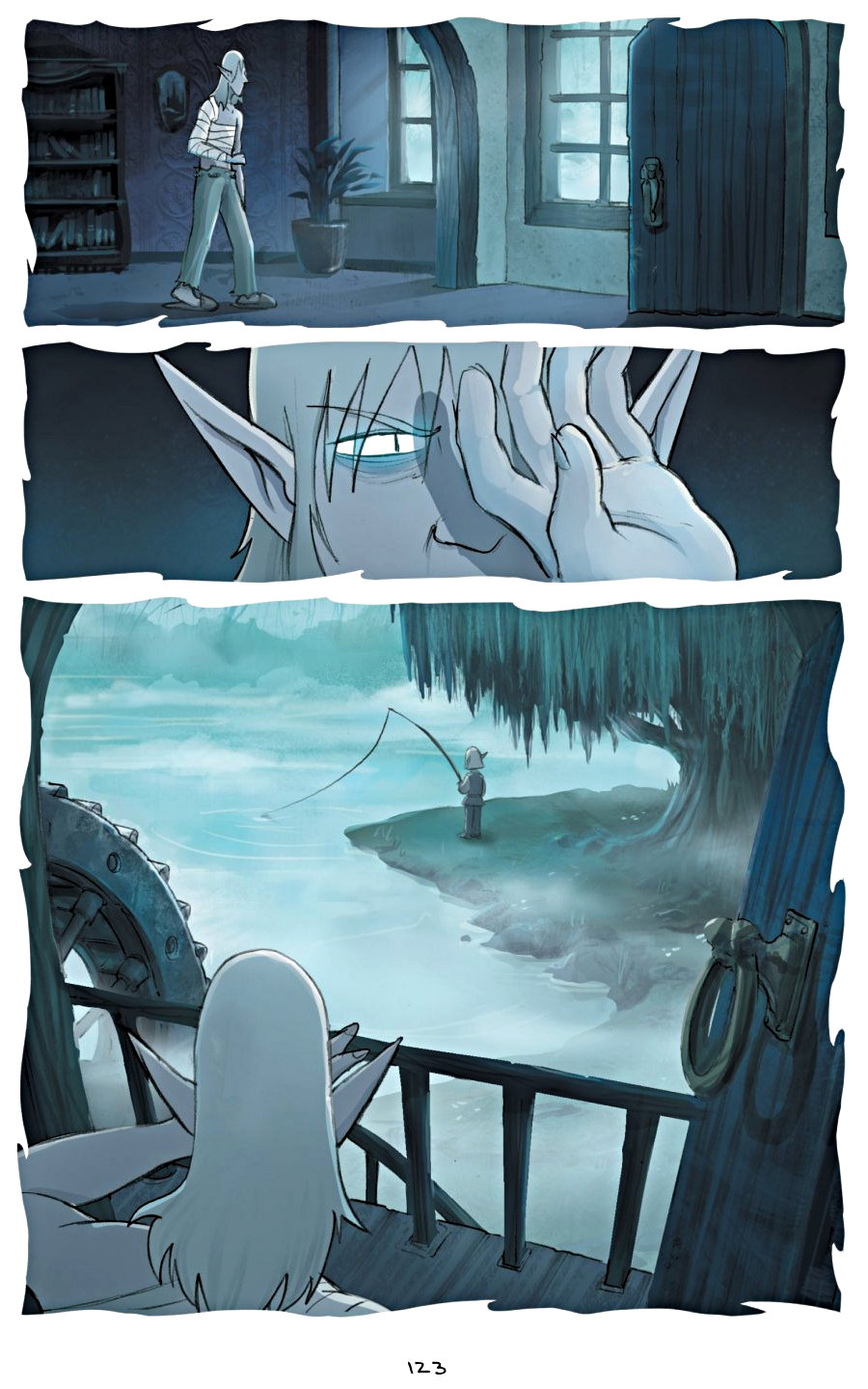 page 123 of amulet 5 prince of the elves graphic novel